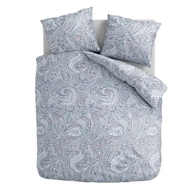 Dekbedovertrek Paisley Mosaic - Lits-Jumeaux (240x220 Cm) - Grijs Microvezel - Luxe - Zydante - Dekbed-Discounter.nl