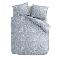 Dekbedovertrek Paisley Mosaic - Lits-Jumeaux (240x220 Cm) - Grijs Microvezel - Luxe - Zydante - Dekbed-Discounter.nl