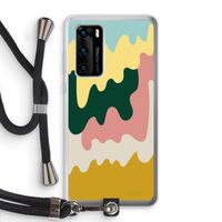 Baar B: Huawei P40 Transparant Hoesje met koord