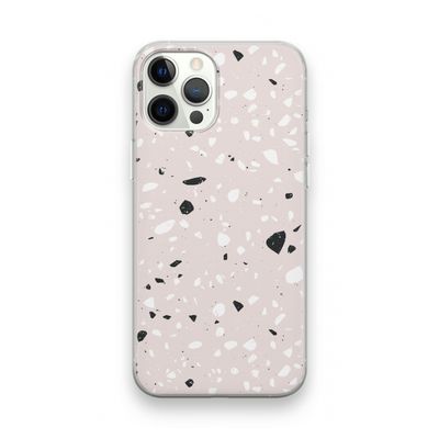 Terrazzo N°20: iPhone 12 Pro Transparant Hoesje
