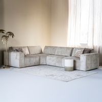 SEVN Hoekbank Tori 330cm - Beige - thumbnail