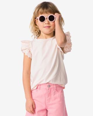 HEMA Kindersinglets jersey geborduurd - 2 stuks paars (paars)