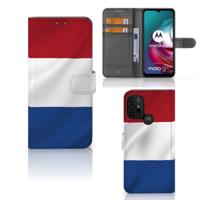 Motorola Moto G10 | G20 | G30 | Bookstyle Case | Nederlandse Vlag