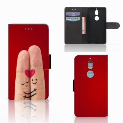 Nokia 7 | Wallet Case | met Pasjes | Liefde - Origineel Romantisch Cadeau