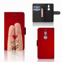 Nokia 7 | Wallet Case | met Pasjes | Liefde - Origineel Romantisch Cadeau
