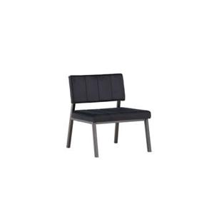 Venture Home Monett Fauteuil 64 x 74 x 66 - Zwart - 2-pack