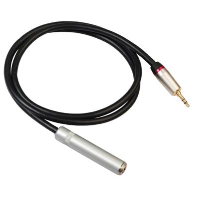 REXLIS TC128MF 3.5 mm male naar 6.5 mm Female audio adapter kabel lengte: 1M