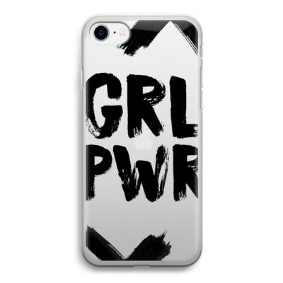 Girl Power #2: iPhone SE 2020 Transparant Hoesje