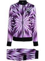 Plein Sport survêtement à imprimé tie dye - Violet