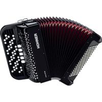 Hohner Nova III 96 Zwart, C-Griff accordeon - thumbnail