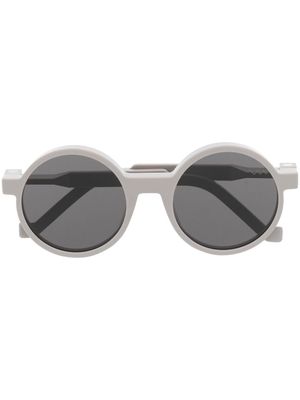VAVA Eyewear lunettes de soleil à monture ronde - Gris