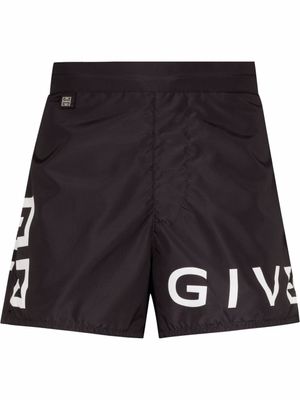 Givenchy short de bain à imprimé 4G - Noir