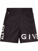 Givenchy short de bain à imprimé 4G - Noir