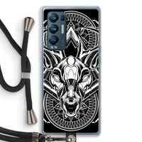 Oh Deer: Oppo Find X3 Neo Transparant Hoesje met koord