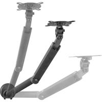 One For All Solid Single black Monitor-tafelbeugel 33 cm (13) - 88,9 cm (35) Zwart In hoogte verstelbaar, Kantelbaar en roteerbaar, Zwenkbaar
