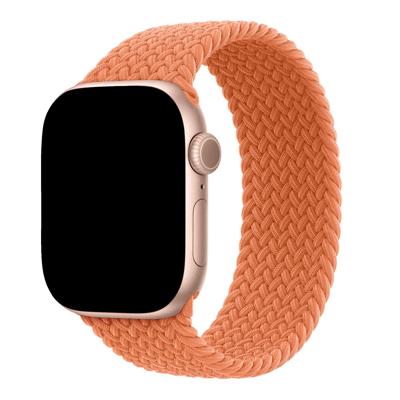 Apple Watch Bandje Onyx - Gevlochten - Solo - Nylon - Kurkuma - Apple Watch Bandje Onyx - Gevlochten - Solo - Nylon - Kurkuma -