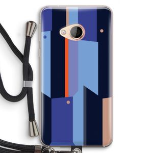 Gestalte 3: HTC U Play Transparant Hoesje met koord