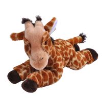 Pluche knuffel dieren Eco-kins giraffe van 30 cm - thumbnail