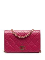 CHANEL Pre-Owned sac porté épaule à matelassage losanges - Rose - thumbnail