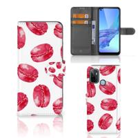 OPPO A53 | OPPO A53s | Book Cover | Pink Macarons