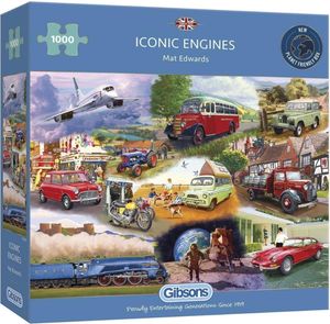 Iconic Engines Puzzel 1000 Stukjes