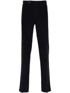 Incotex tapered-leg corduroy trousers - Bleu