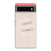 Right Place: Google Pixel 6 Transparant Hoesje