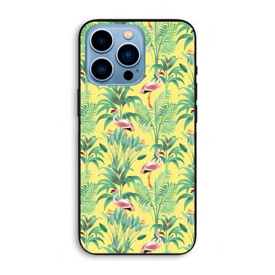 Flamingo party: iPhone 13 Pro Max Biologisch afbreekbaar hoesje