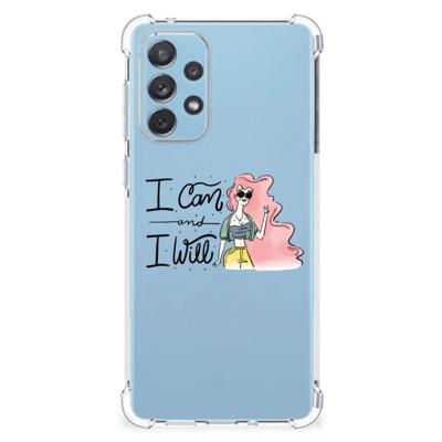 Samsung Galaxy A73 Stevig | Bumper Hoesje | i Can