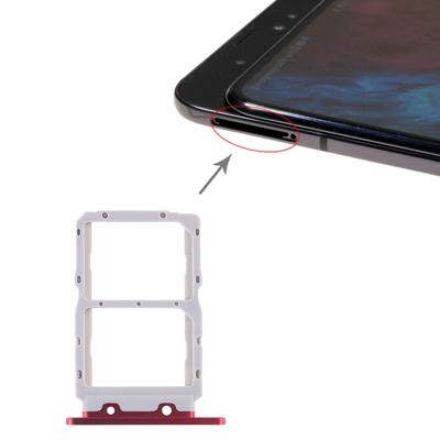 SIM-kaart lade + SIM-kaart lade voor Huawei Honor Magic 2 (rood)