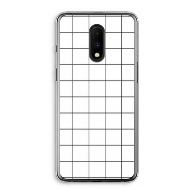 Rooster: OnePlus 7 Transparant Hoesje