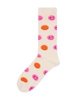 HEMA Sokken Met Katoen Smile Beige (beige)