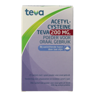 Teva Acetylcysteine 200mg 20 Sachets