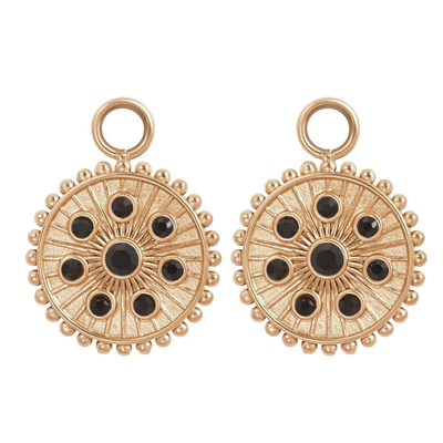 iXXXi Oorring Hangers Midnight Black Diamond | Rosé