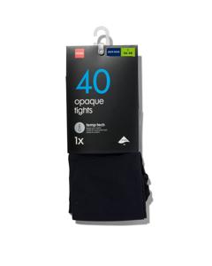 HEMA Temp Tech Panty 40denier Donkerblauw (donkerblauw)