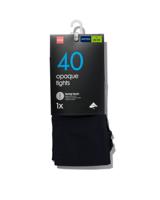 HEMA Temp Tech Panty 40denier Donkerblauw (donkerblauw)
