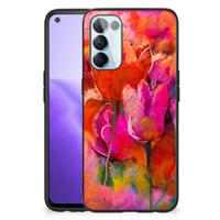 Kleurrijke Telefoonhoesje OPPO Reno5 5G | Find X3 Lite Tulips