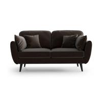 Haluta - 2-zitsbank Sarah - 164x93x84 - Bruin