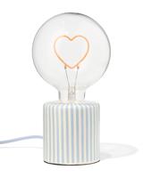 HEMA Tafellamp 12.5x12.5x23cm led hart