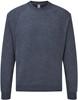 Fruit Of The Loom F304 Classic Raglan Sweat - Heather Navy - S - thumbnail