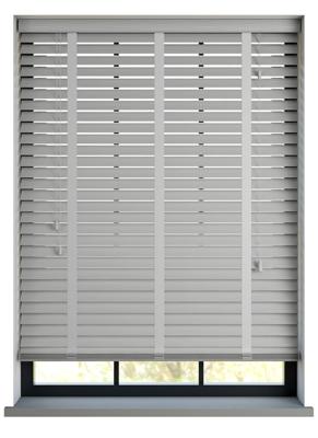 Sunwood PVC jaloezie met ladderband - Lichtgrijs nerf