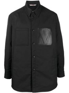 Valentino Garavani veste à patch logo - Noir