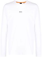 BOSS t-shirt à logo imprimé - Blanc