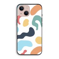 Memphis Shapes Blue: iPhone 13 Biologisch afbreekbaar hoesje