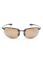 Maui Jim lunettes de soleil Hookipa à monture rectangulaire - Noir - thumbnail