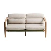Kave Home Menfi 2-zits tuinbank Beige