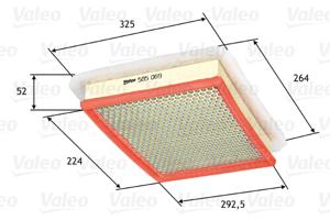 Valeo Luchtfilter 585069