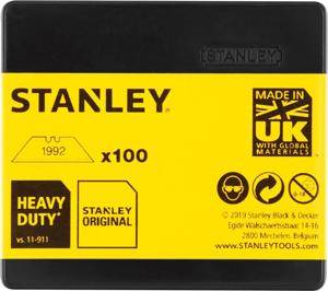 100 Stanley reservemesjes 1992 zonder gaten