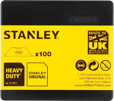 100 Stanley reservemesjes 1992 zonder gaten