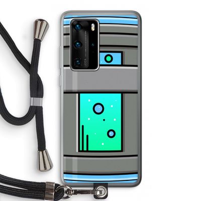 Chug Bottle: Huawei P40 Pro Transparant Hoesje met koord